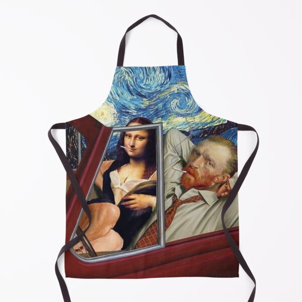 Item preview, Monalisa and Van Gogh Painting designed and sold by jennifervog.