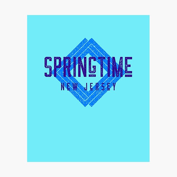 Item preview, Spring Time New Jersey designed and sold by JerseyBoysTees.
