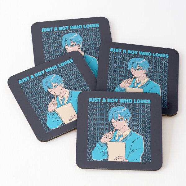 Item preview, Just a boy who loves anime & sketching designed and sold by Kezichy.