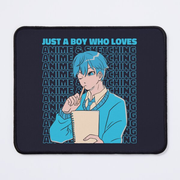 Item preview, Just a boy who loves anime & sketching designed and sold by Kezichy.