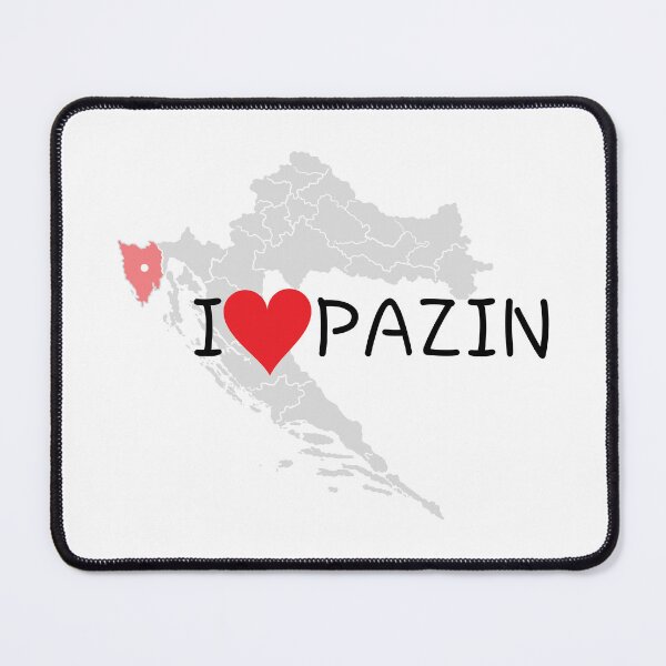 Item preview, "I Love Pazin" designed and sold by MC Art Studio.