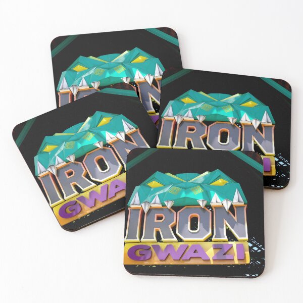 Item preview, Iron GWAZI Roller Coaster designed and sold by Monika's Shop.