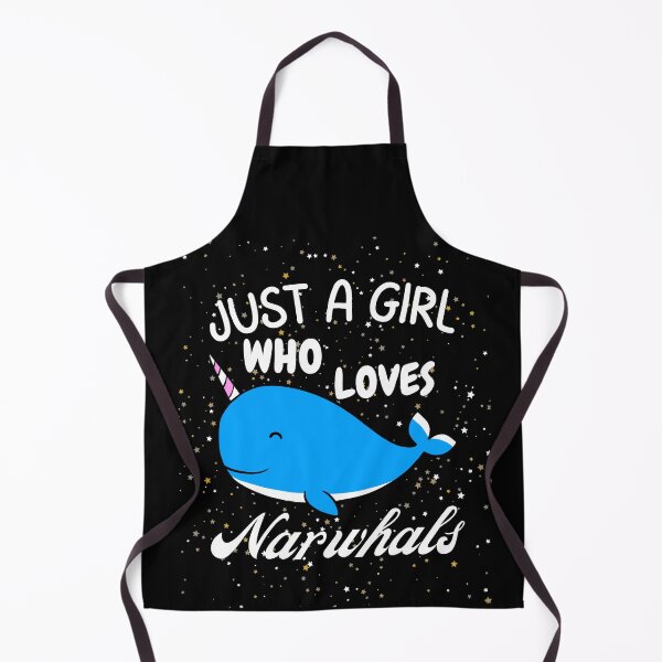 Item preview, Just A Girl Who Loves narwhals 2 designed and sold by Dailyanimal.