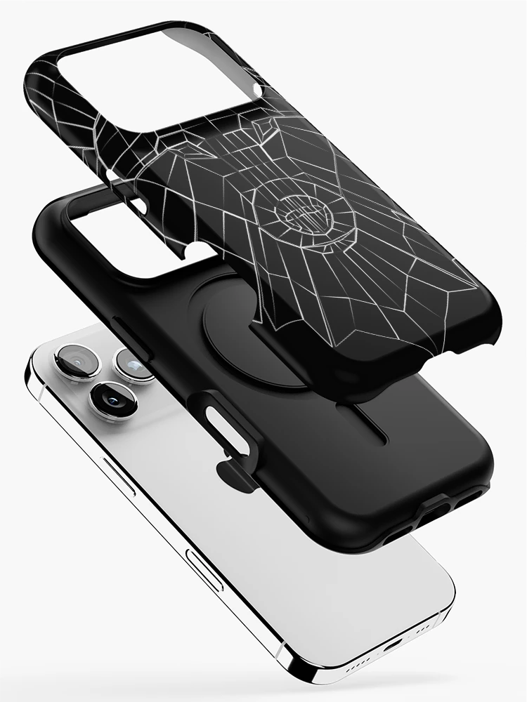 Thumbnail 2 of 4, iPhone Case, Stylized Wolf designed and sold by Razor3D.