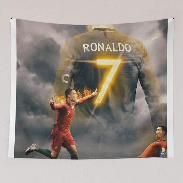 Item preview, Aesthetic ronaldo poster designed and sold by stevensmaya.