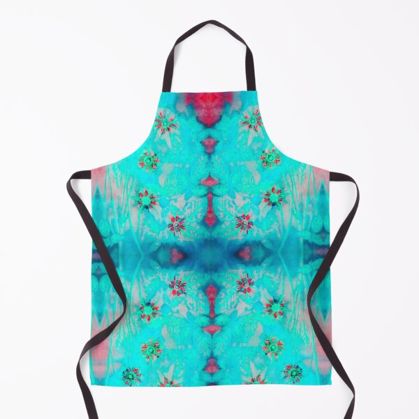 Item preview, Daisy in The Sky With Diamonds Cyan Red designed and sold by SpiritGifts.