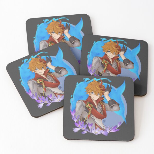 Item preview, Tartaglia, Genshin Impact designed and sold by Kuroi Kitsune Art.