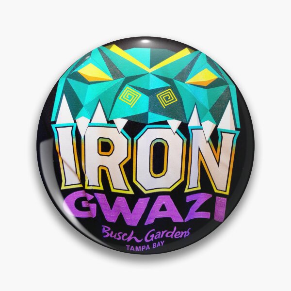 Item preview, Iron GWAZI Roller Coaster designed and sold by Monika's Shop.