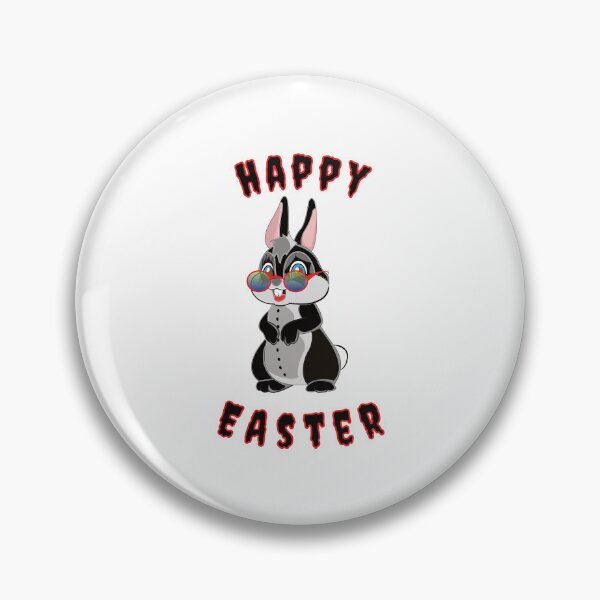 Item preview, Happy Easter - Grunge Bunny designed and sold by YassOrNope.