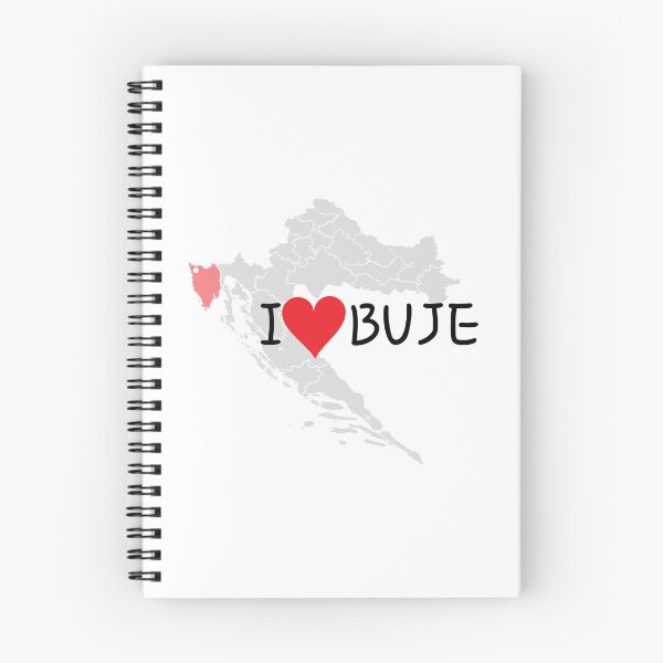 Item preview, "I Love Buje" designed and sold by MC Art Studio.
