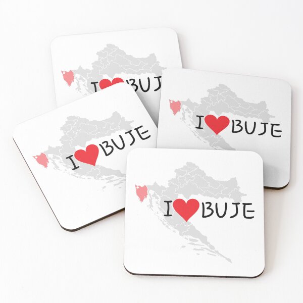 Item preview, "I Love Buje" designed and sold by MC Art Studio.