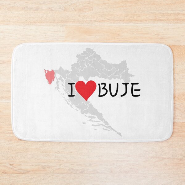 Item preview, "I Love Buje" designed and sold by MC Art Studio.
