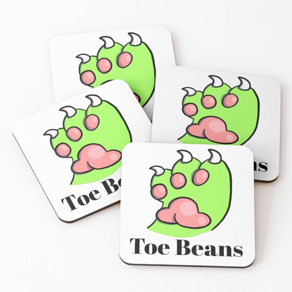Item preview, Green Paw Pink ToeBeans With Text designed and sold by DolmanceWorks.