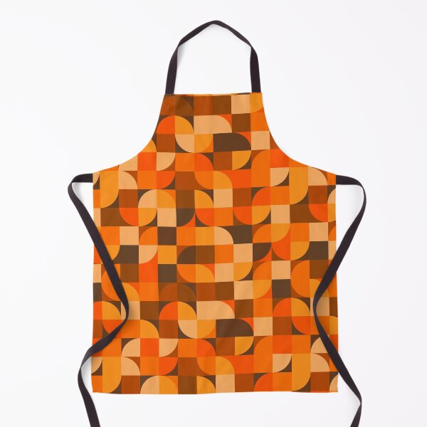 Item preview, Retro fire red geometric pattern designed and sold by starseedgems.