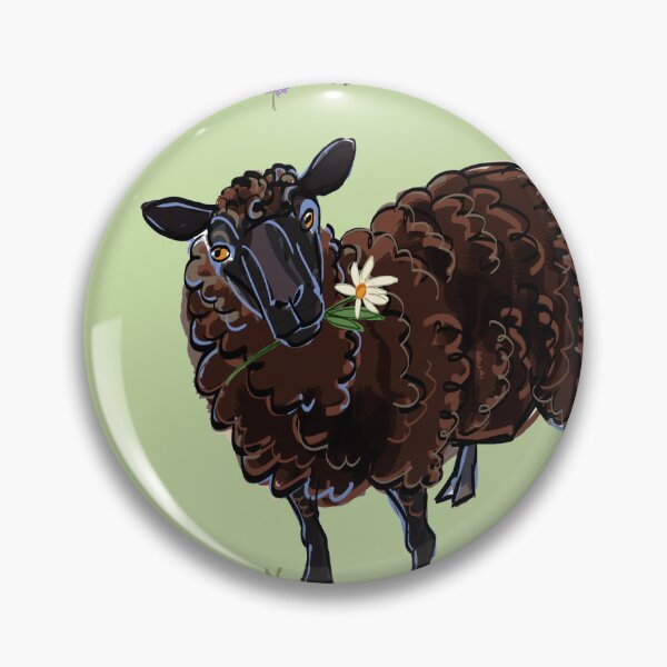 Item preview, Sheep pattern in green designed and sold by EskTuulispaa.