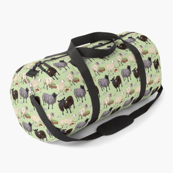 Item preview, Sheep pattern in green designed and sold by EskTuulispaa.