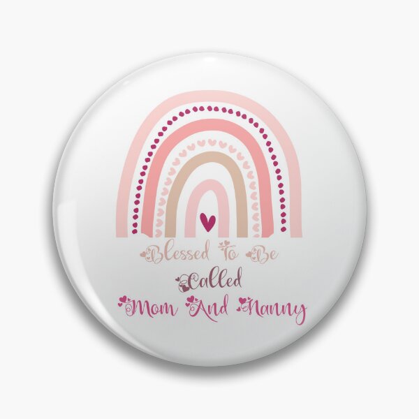 Item preview, blessed to be called mom and nanny grandma mother's day gift designed and sold by Red123shop.