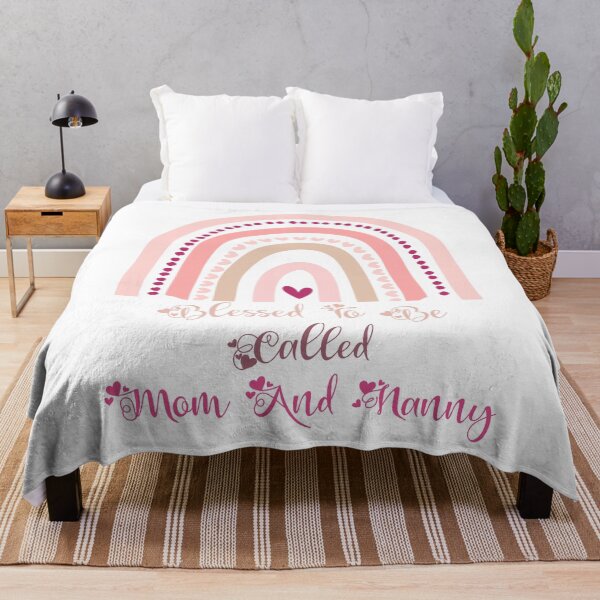 Item preview, blessed to be called mom and nanny grandma mother's day gift designed and sold by Red123shop.