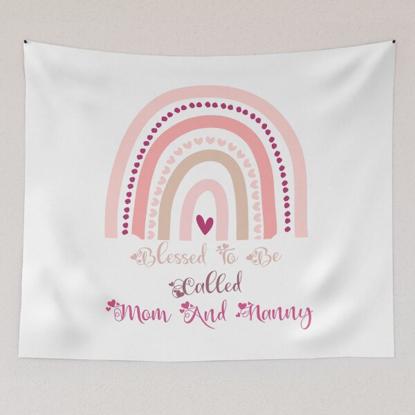 Item preview, blessed to be called mom and nanny grandma mother's day gift designed and sold by Red123shop.