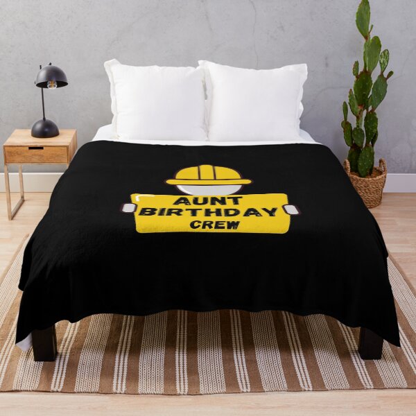 Item preview, Aunt Birthday Crew Mother Construction funny Birthday Party designed and sold by medbouk1.