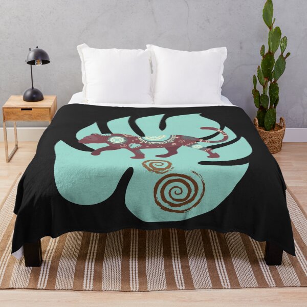 Item preview, Boho Panther Leaf designed and sold by HappyLifeCreate.