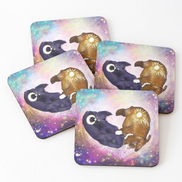 Item preview, Sun and Moon Bunny Universe Heart designed and sold by tinaschofield.