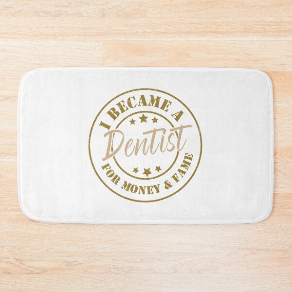 Item preview, I Became A Dentist For Money And Fame - Funny Dentist Quote Gift Idea For Men and Womens designed and sold by Mmmm3344.