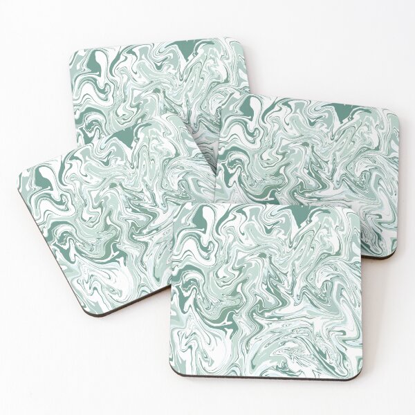 Item preview, Abstract  pattern with blue waves designed and sold by Mirosi-S.