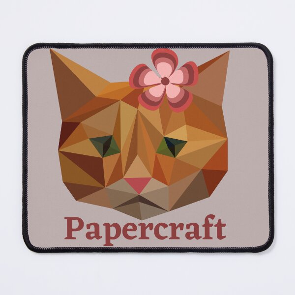 Item preview, Cute kitty face with a flower for girls or babies, or for you who like papercarft designs. designed and sold by EMIPRINCESS.
