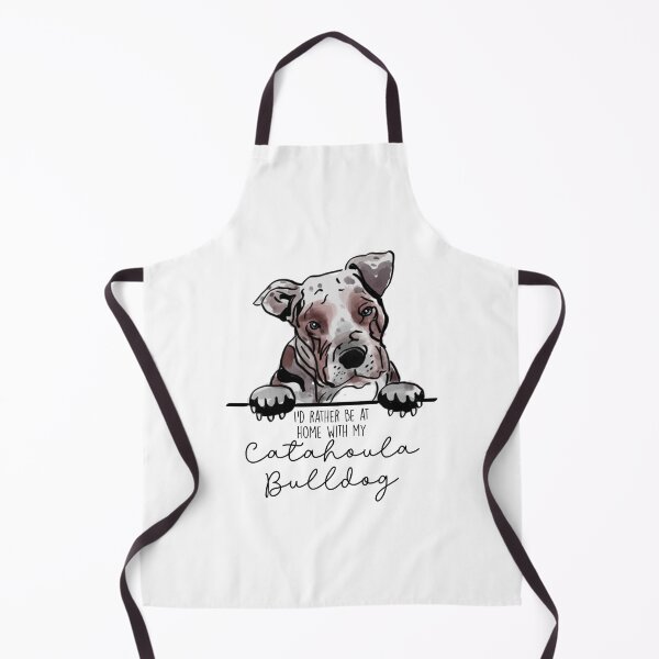 Item preview, I’d rather be at home with my Catahoula Bulldog designed and sold by Little Fuzz Shop.