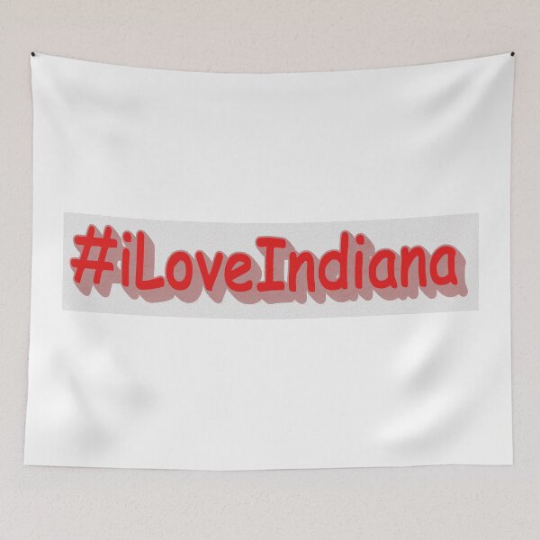Item preview, "#iLoveIndiana " Cute Design. Buy Now designed and sold by Health And Fitness Posts e-Store.
