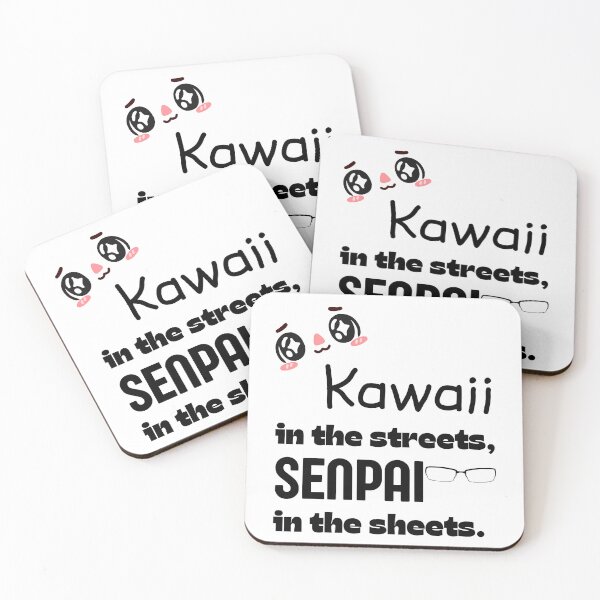 Item preview, Funny Anime Gift | Kawaii in the streets | Senpai in the Sheets | Japanese Culture designed and sold by Covello & Martin Est. 1993.