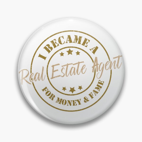 Item preview, I Became A Real Estate Agent For Money And Fame - Funny Real Estate Agent Quote Gift Idea For Men and Womens designed and sold by Mmmm3344.