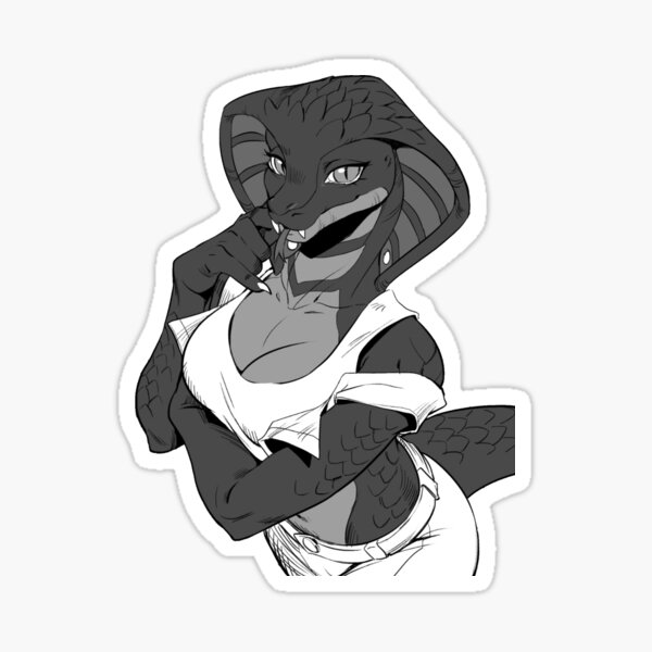 Furry Cobra Porn - Sexy Furry Stickers for Sale | Redbubble