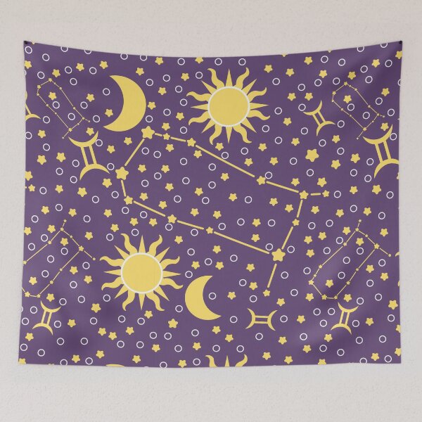 Item preview, Gemini sign Pattern Design designed and sold by racharanha.