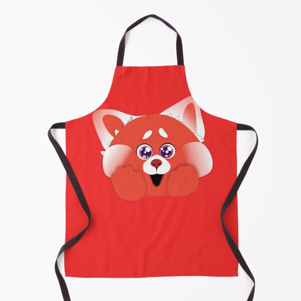 Item preview, turning red, fluffy red panda designed and sold by Cassia Leandra.