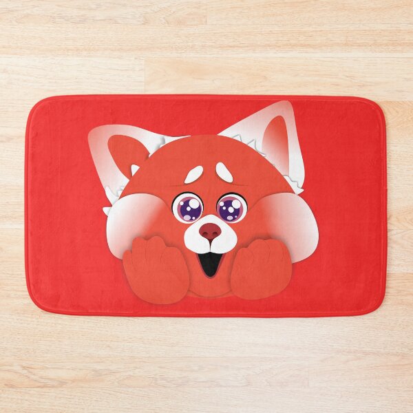 Item preview, turning red, fluffy red panda  designed and sold by Cassia Leandra.