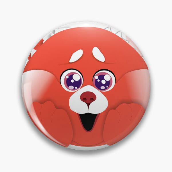 Item preview, turning red, fluffy red panda  designed and sold by Cassia Leandra.