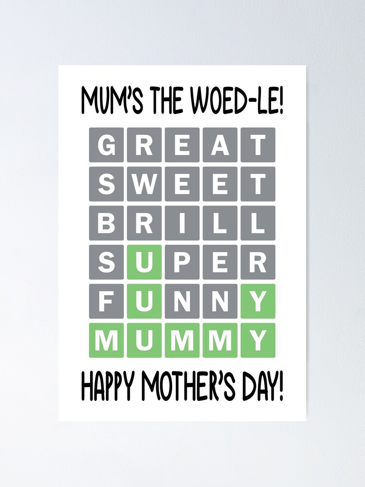 Wordle Mothers Day Mums The Wordle Mothers Day Birthday Wordle Happy Birthday Poster By