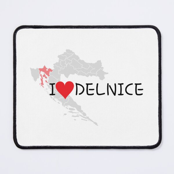 Item preview, "I Love Delnice" designed and sold by MC Art Studio.