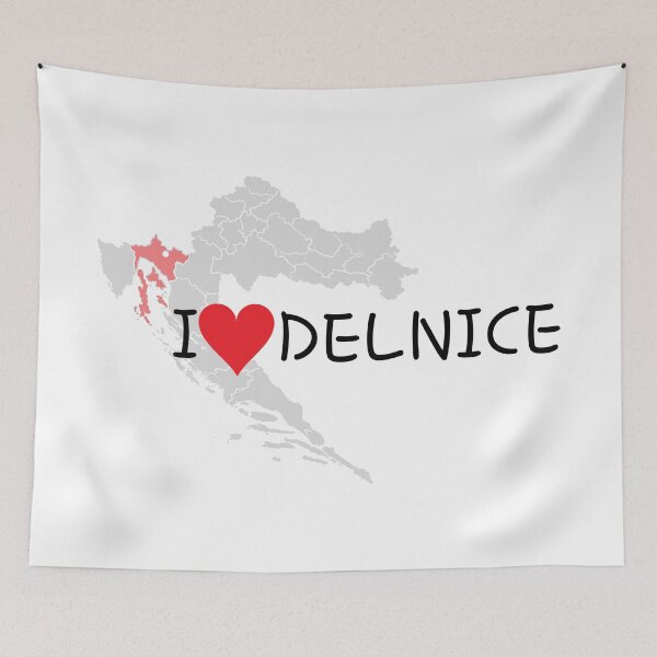 Item preview, "I Love Delnice" designed and sold by MC Art Studio.