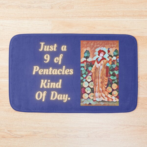 Item preview, Just A 9 Of Pentacles Kind Of Day Tarot designed and sold by H3designs.