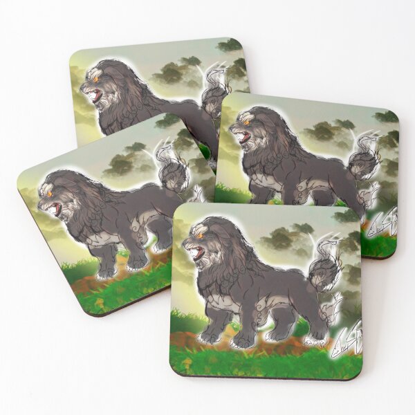 Item preview, Yugi the Guardian lion dog  designed and sold by Manalopangaea.