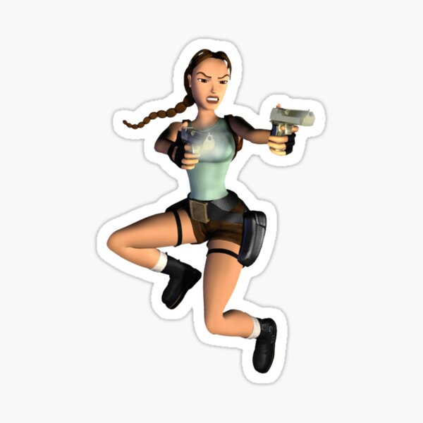 Tomb Raider 4 Sticker