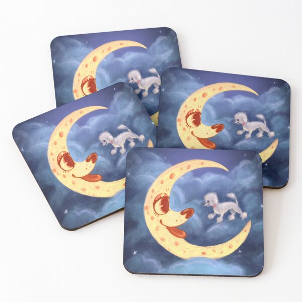 Item preview, The Dog in the Moon designed and sold by dweebsville.