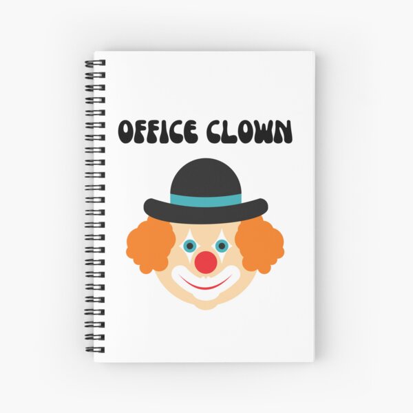 The Office Clown Spiral Notebook