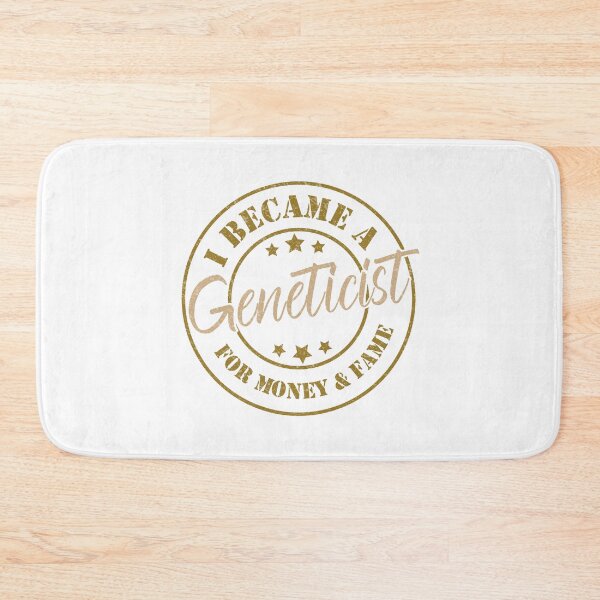 Item preview, I Became A Geneticist For Money And Fame - Funny Geneticist Quote Gift Idea For Men and Womens designed and sold by Mmmm3344.