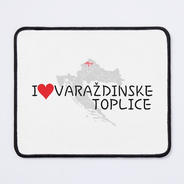 Item preview, "I Love Varaždinske Toplice" designed and sold by MC Art Studio.