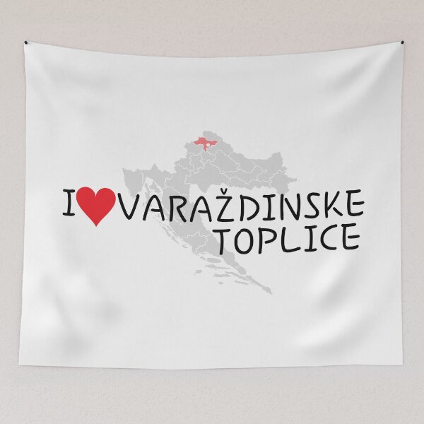 Item preview, "I Love Varaždinske Toplice" designed and sold by MC Art Studio.