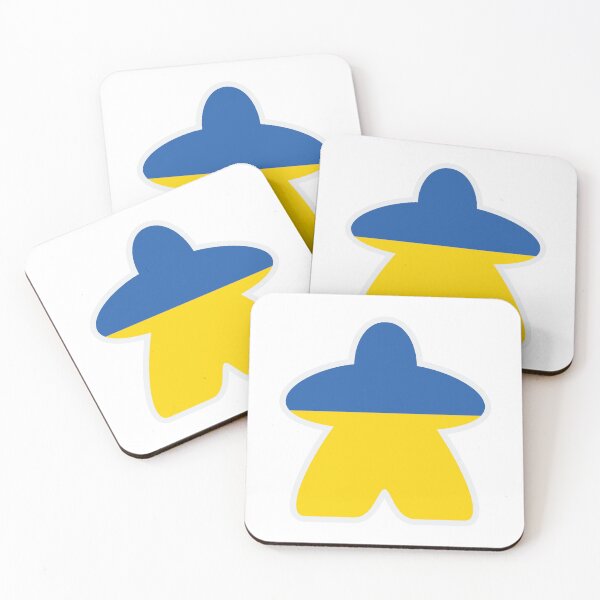 Item preview, Ukraine Meeple designed and sold by brainthought.